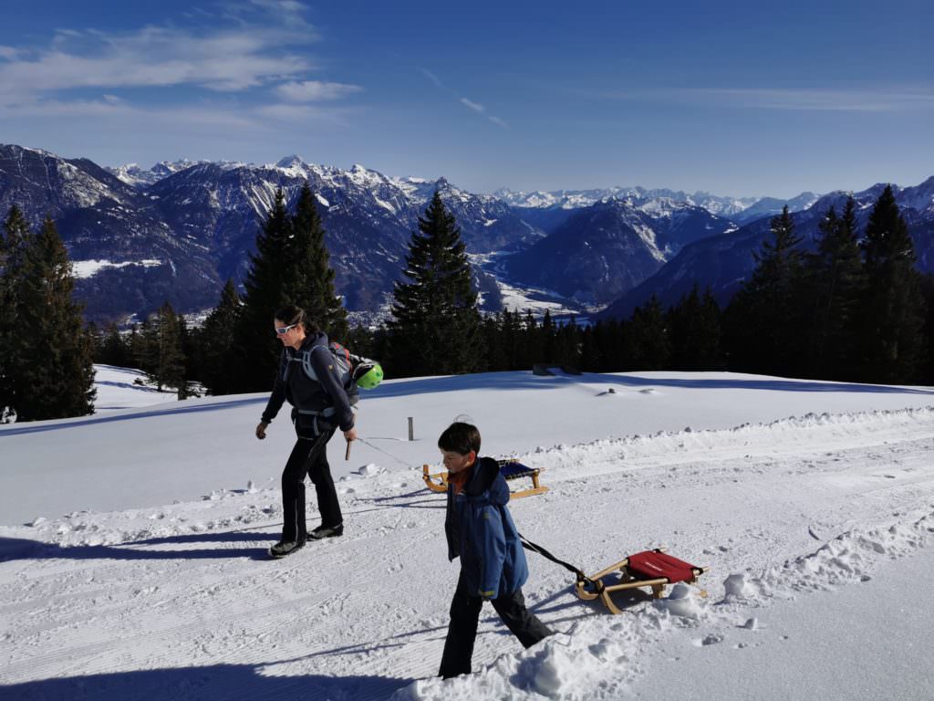 Außergewöhnlichste Rodelbahn Vorarlberg: Die Rodelsafari