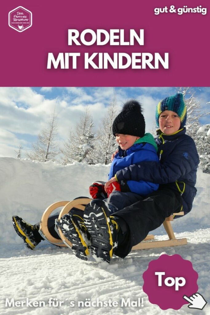 Rodeln mit Kindern - Die wichtigsten Tipps für sicheres Schlittenfahren mit  Kindern