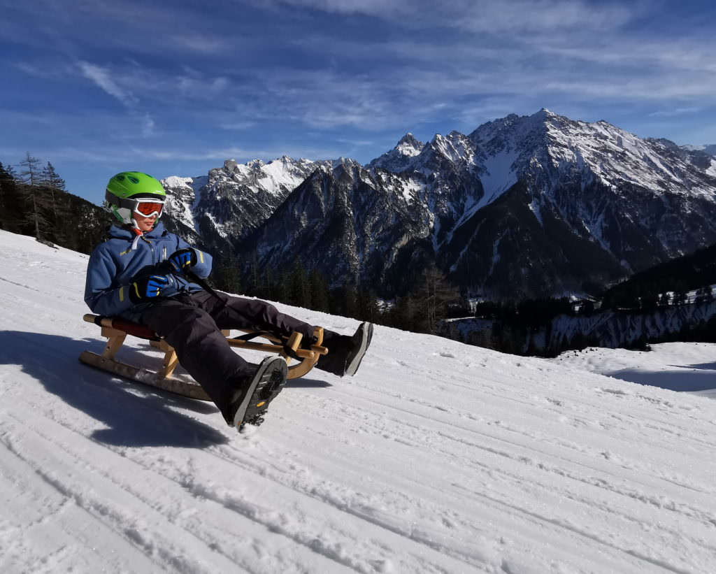 Rodeln Österreich macht Spaß