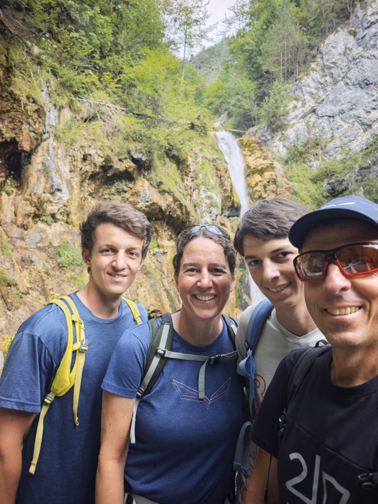 Die Tscheppaschlucht hat uns sehr gut gefallen im Rosental