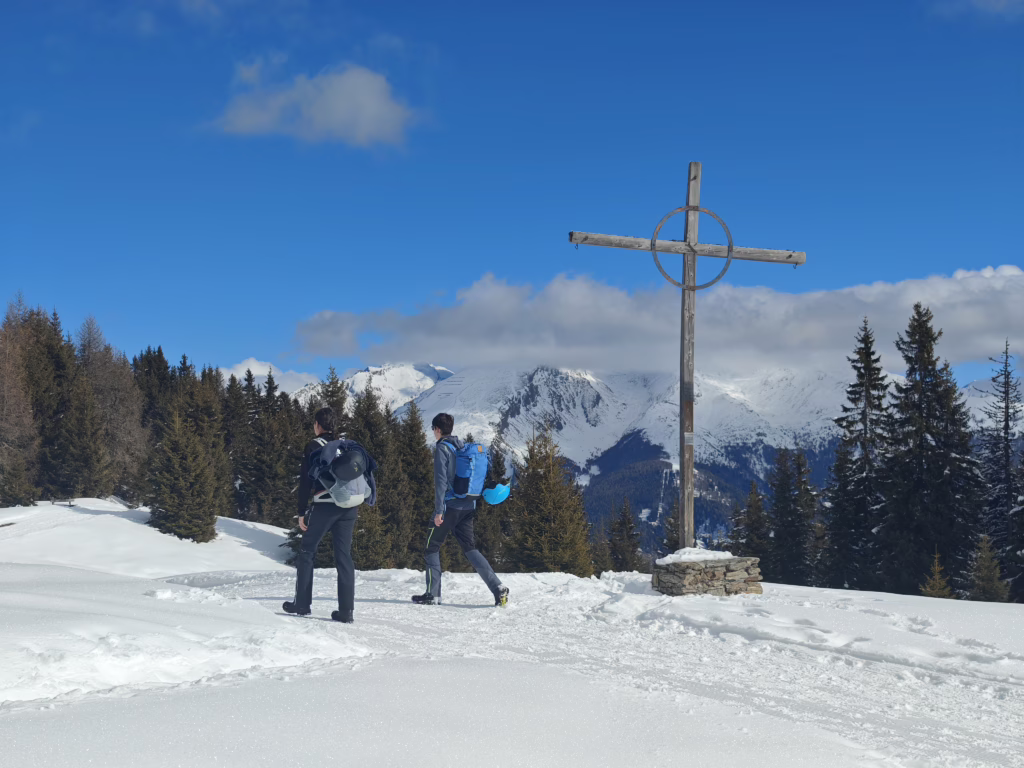 Rosskopf Sterzing Winterwanderung incl. Gipfelkreuz