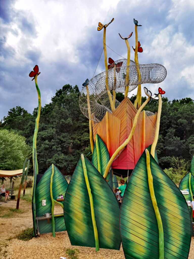 Der außergewöhnliche Spielplatz bei den Saalfelder Feengrotten