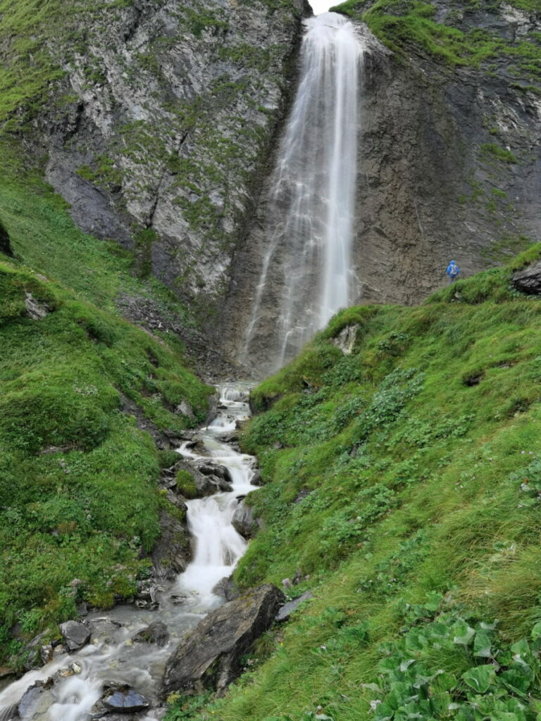 Der Schleierwasserfall Tux im Zillertal