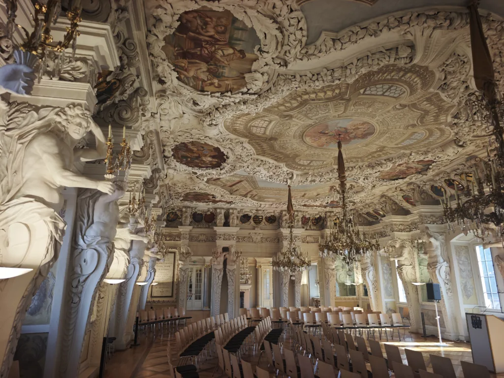 Der Riesensattl ist ein echt prunkvoller Barocksaal