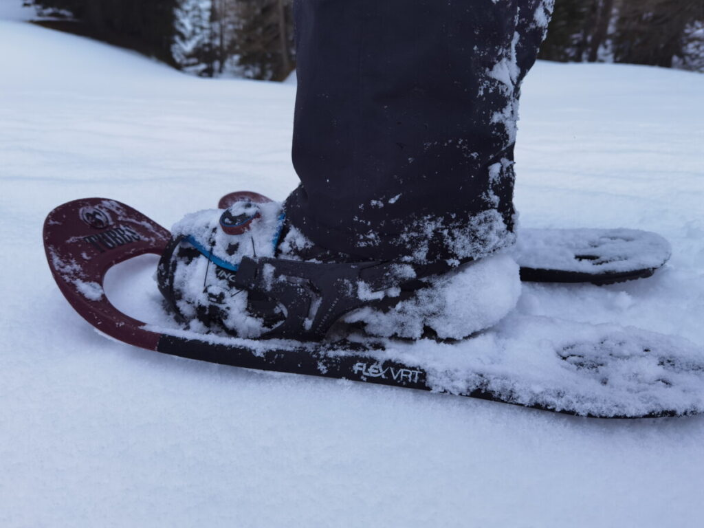 Unsere TUBBS Schneeschuhe waren der perfekte Begleiter beim Schneeabenteuer