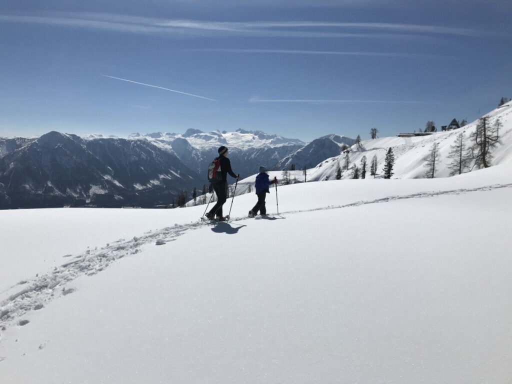 Schneeschuhwandern mit Kindern