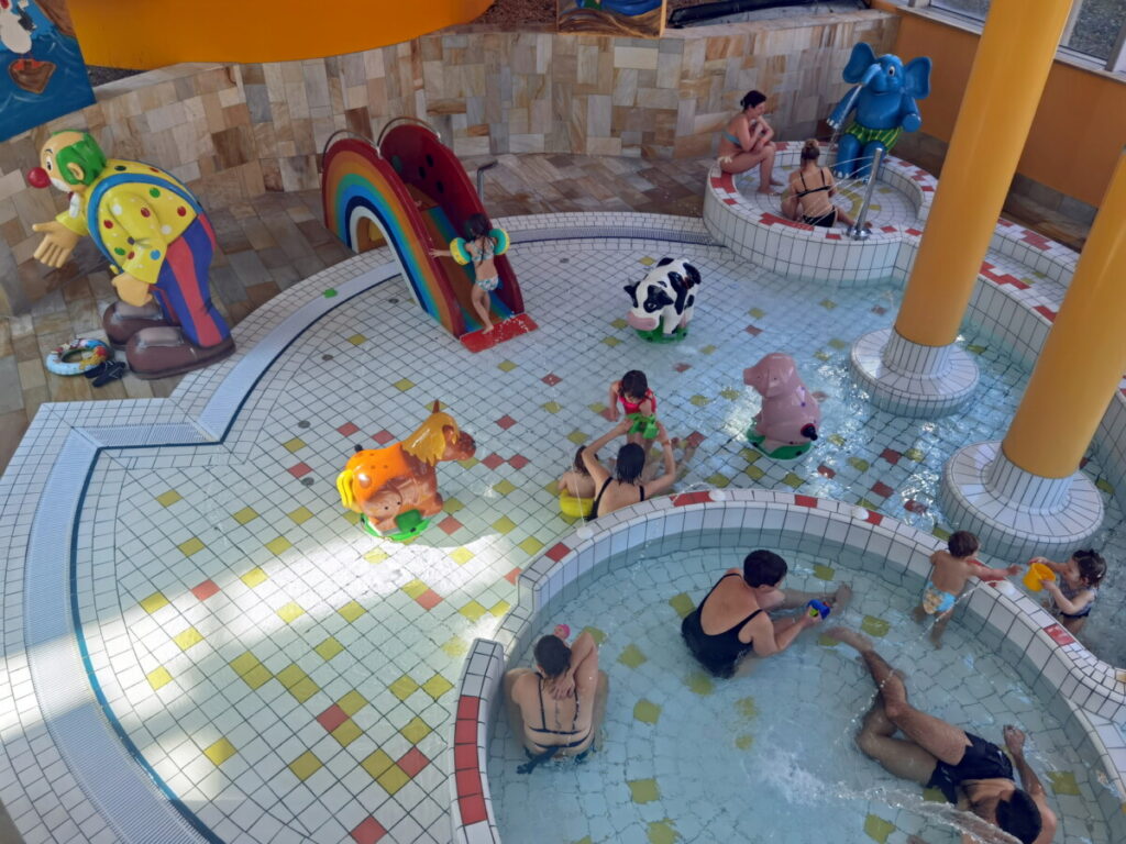 Bei Regenwetter in Kempten mit Kindern ideal - das Schwimmbad