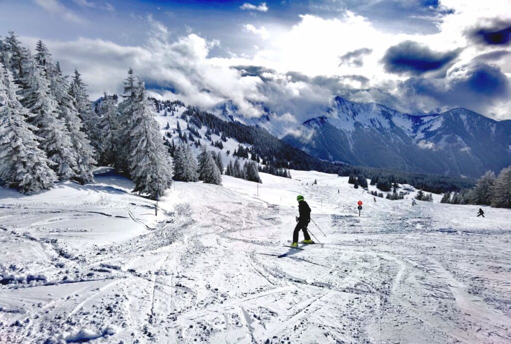 Skifahren mit Kindern in einem Familienskigebiet ohne Stress - hier geht das perfekt!