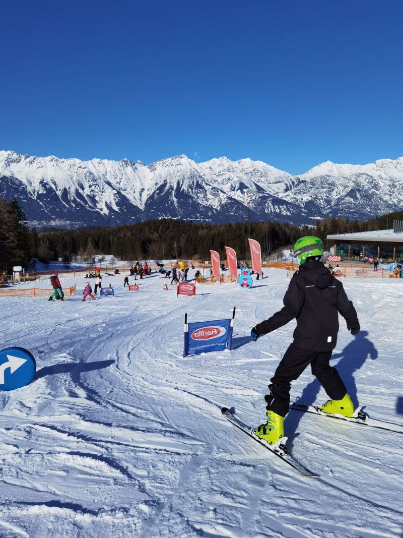 Patscherkofel Skigebiet Innsbruck mit Kindern