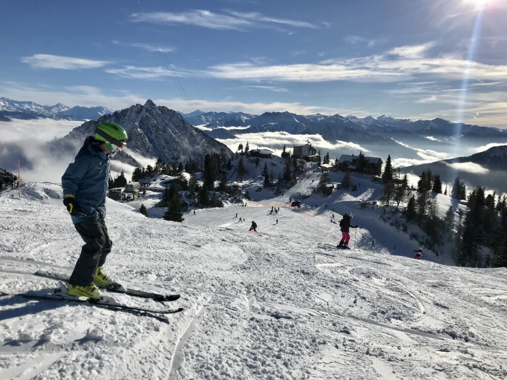 So herrlich ist es im Skigebiet Rofan mit Kindern