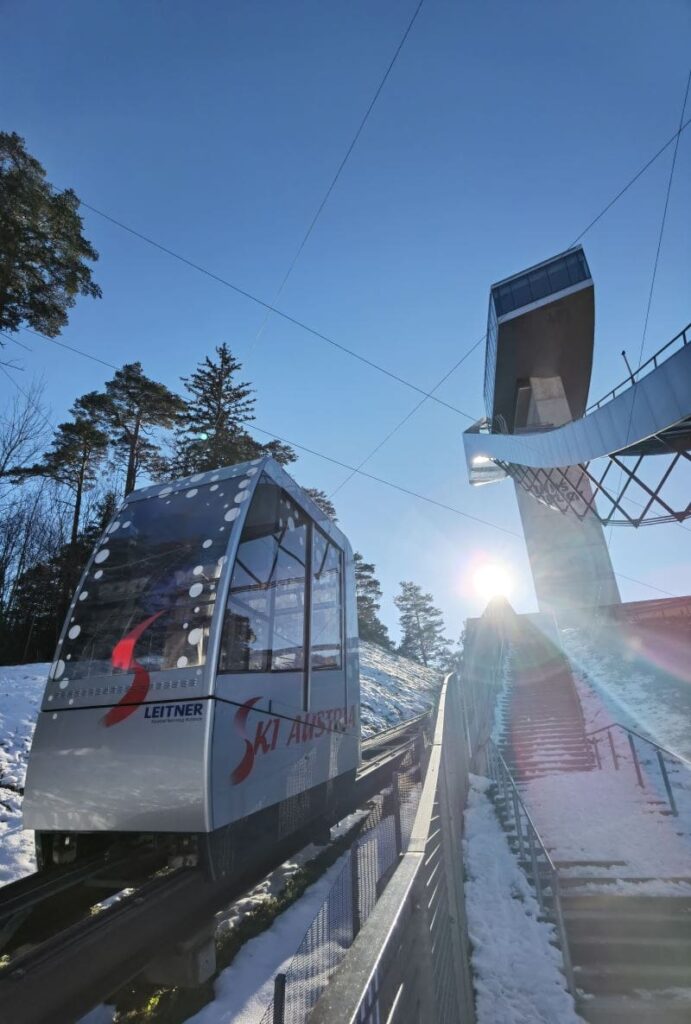 Skisprungschanze Innsbruck - perfekt für einen Ausflug mit Frühstück!