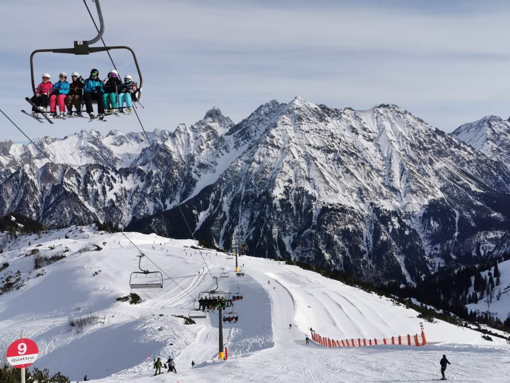 Skiurlaub mit Kindern Vorarlberg: Das ist die Abfahrt ganz oben im Brandnertal