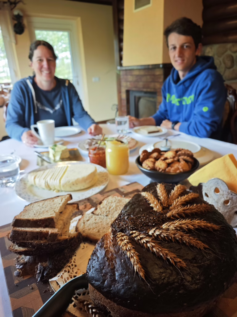 Unser Frühstück mit all den selbstgemachten Sachen von Sonata