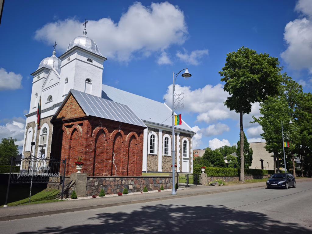 Die Kirche in Skuodas