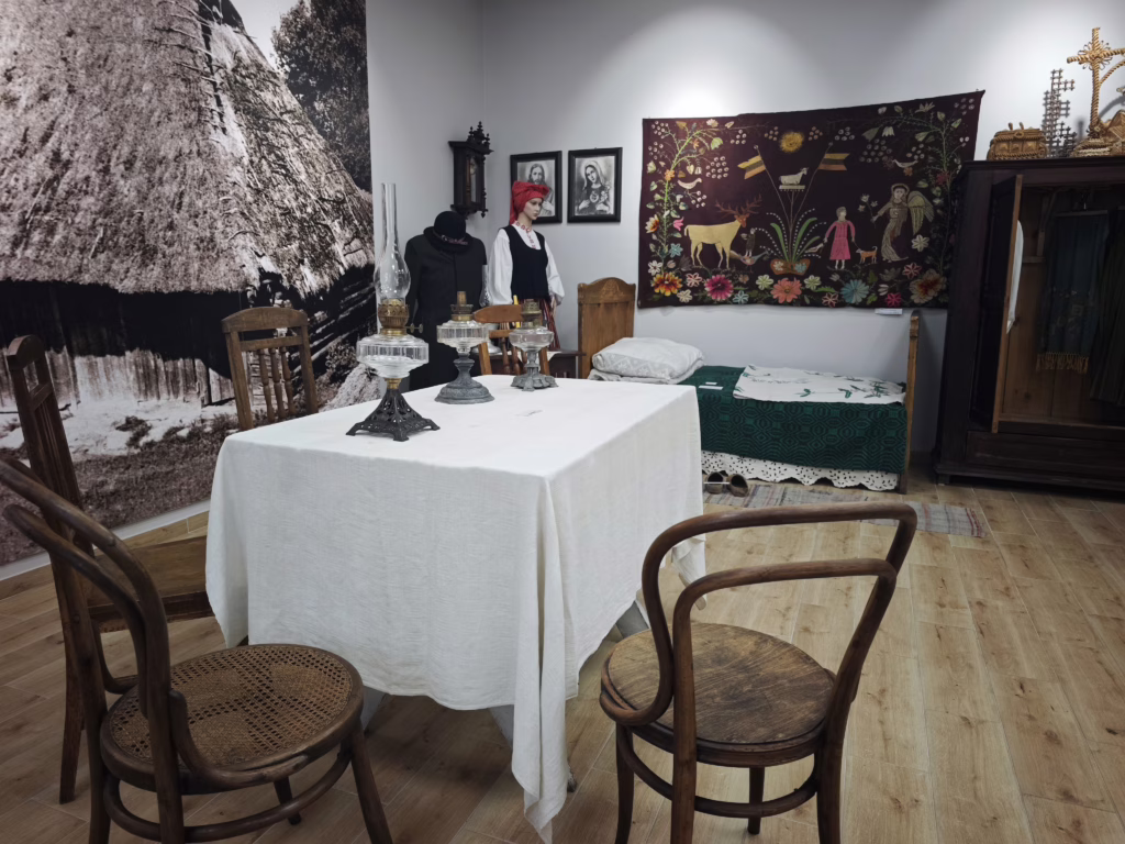 Das Museum in Skuodas mit einer ehemaligen Stube