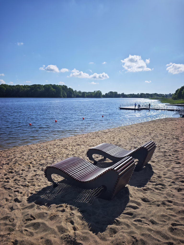 Skuodas Beach - mit Sandstrand