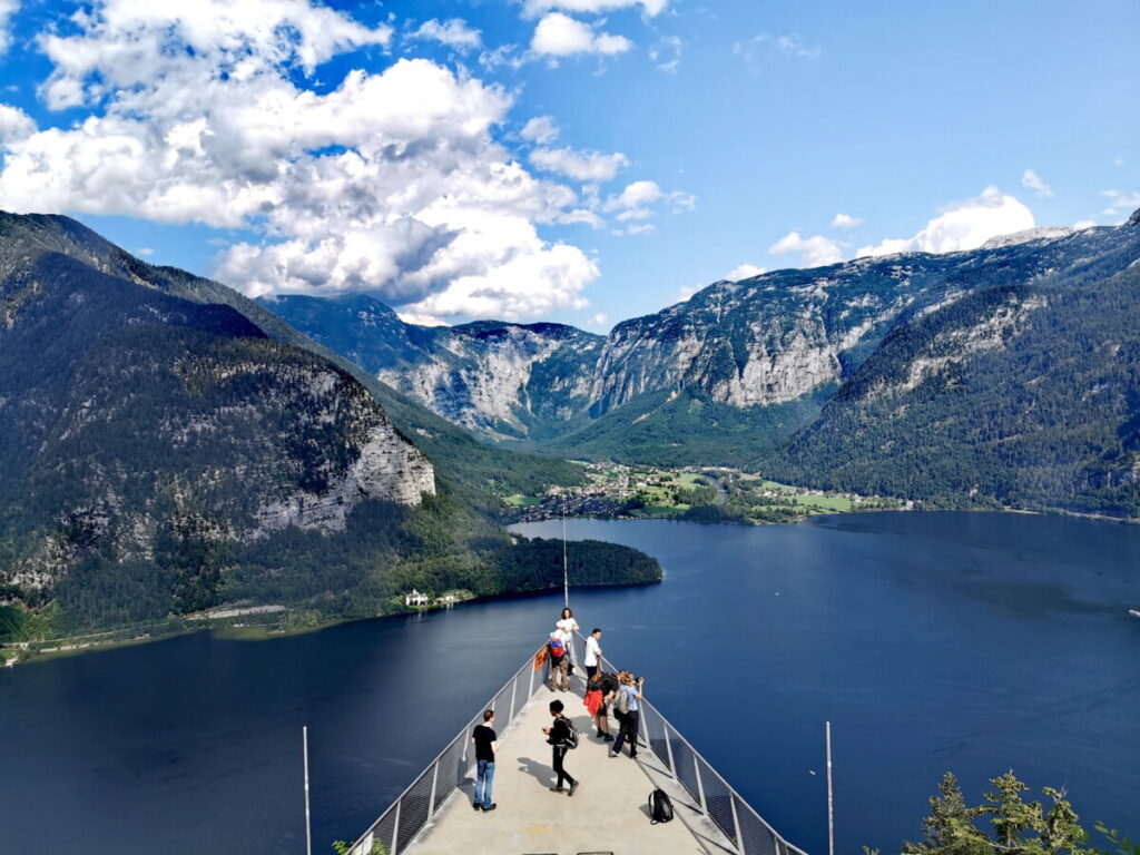 Skywalk Hallstätter See - von hier hast du den besten Blick