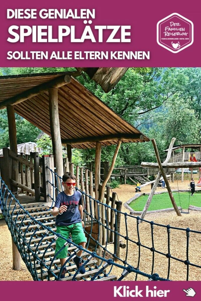 Spielplatz Zillertal mit Kindern