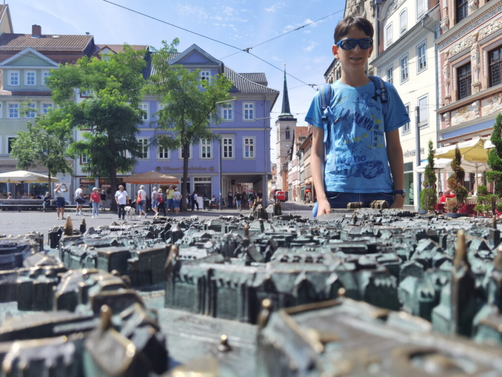Mitten durch die Altstadt: Die Stadtrallye Erfurt mit Kindern