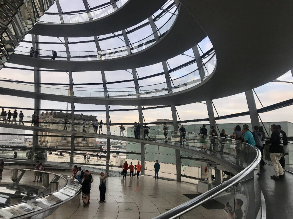 Berlin Städtereise mit Kindern - Besuch im Reichstag