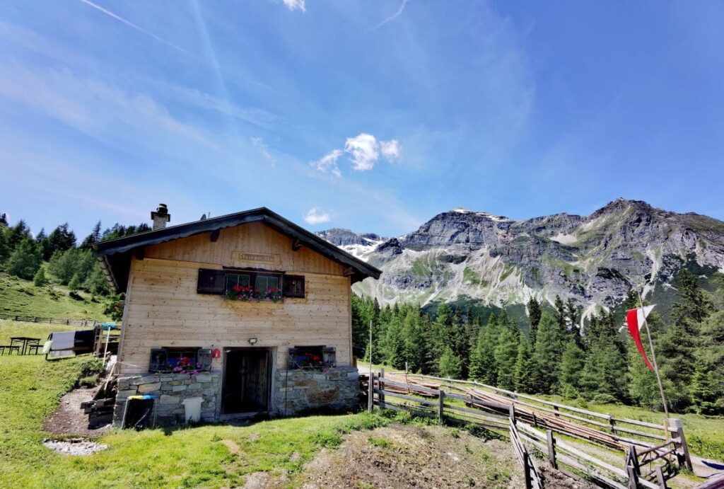 Die Steineralm oberhalb des Obernberger See