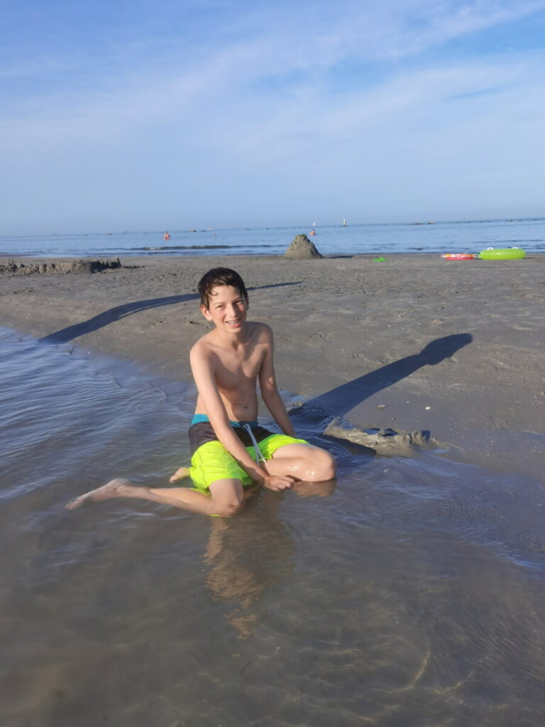 Am Strand von Ravenna - kilometerlanger Sandstrand zum Baden und Schwimmen