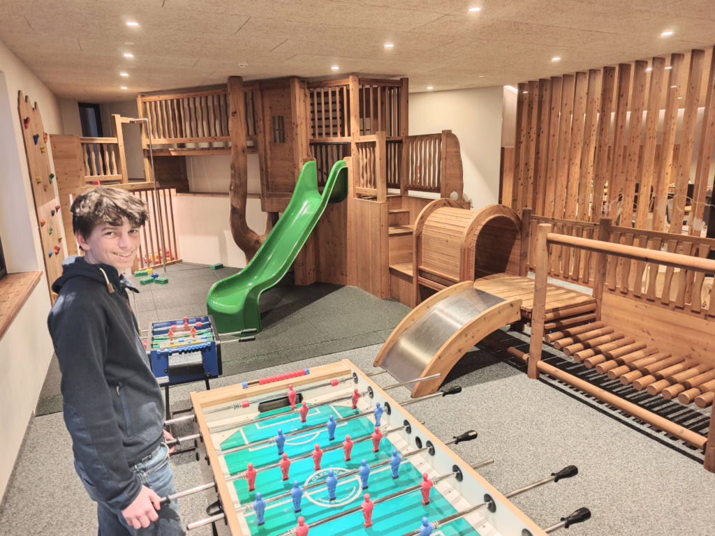 Hotel mit Indoorspielplatz