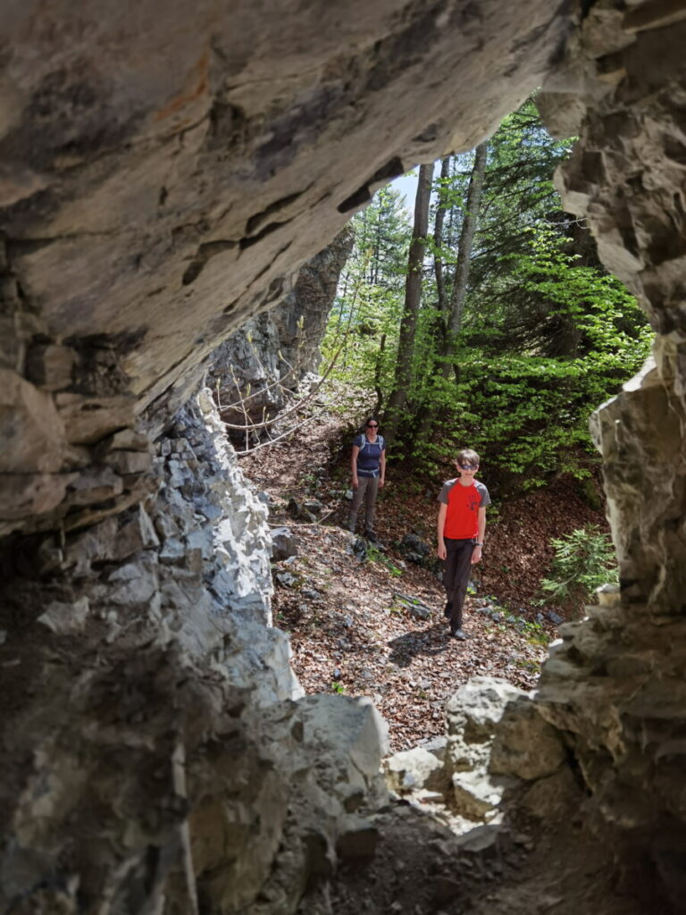 Felsenabenteuer Teufelsgasse mit Kindern