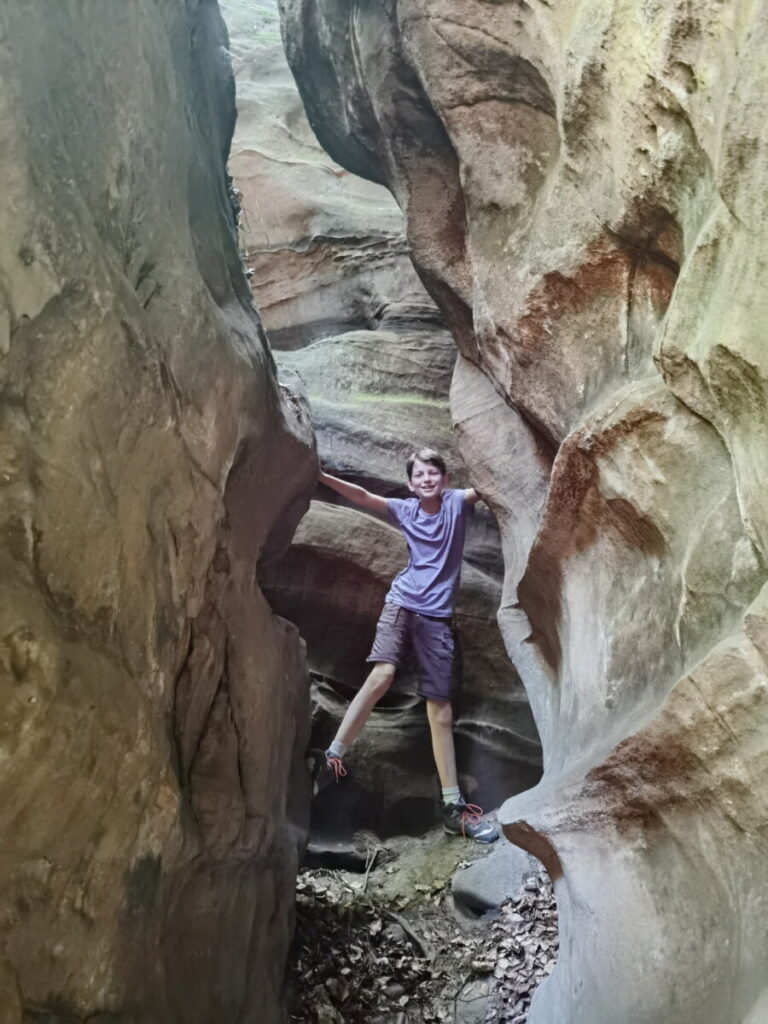 Die Teufelsschlucht mit Kindern - ein tolles Erlebnis in der Natur