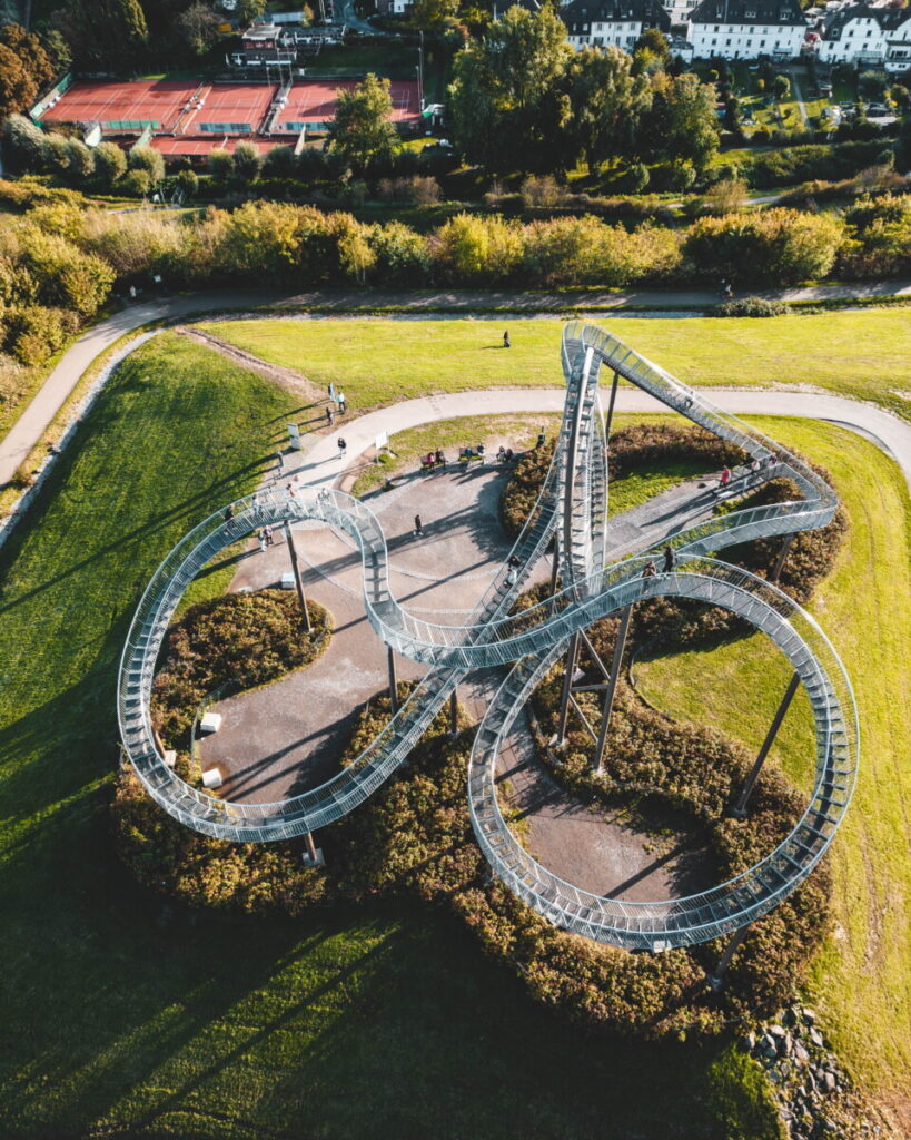 Tiger & Turtle von oben gesehen, Bild: Jonathan Kemper