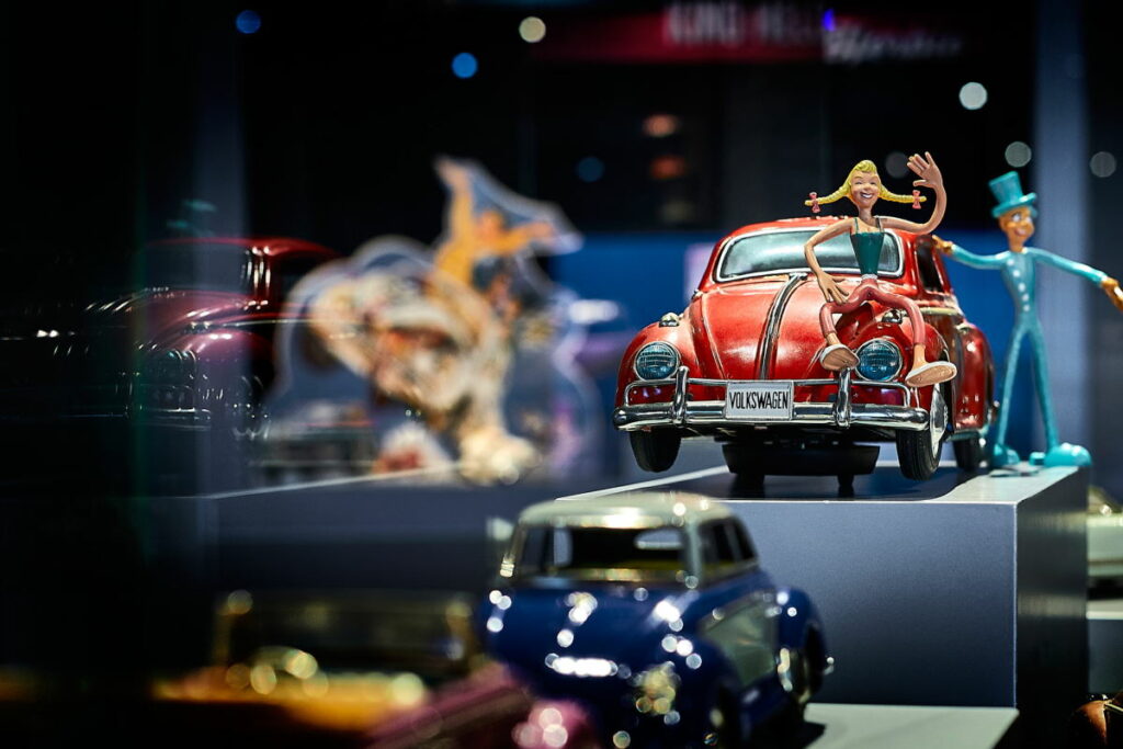 Aktuelle Sonderausstellung rund um den VW Käfer, Bilder: Traumwerk