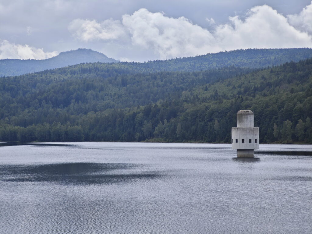 Zwiesel Sehenswürdigkeiten - die Trinkwassertalsperre Frauenau
