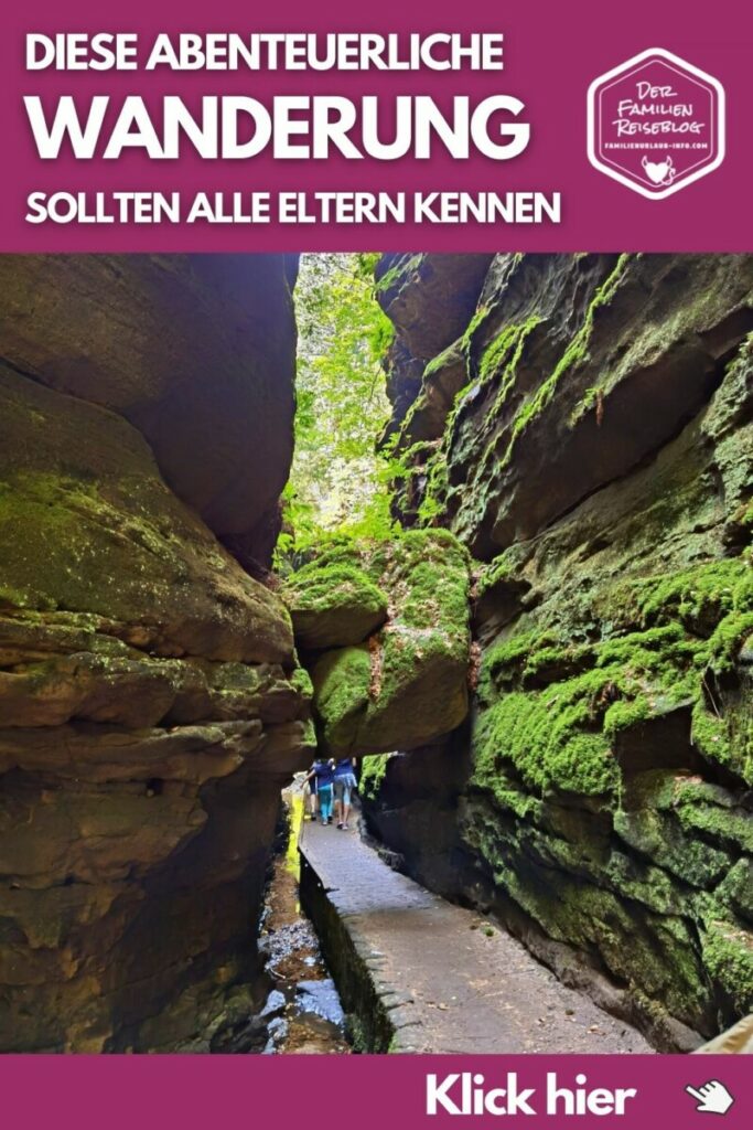 Uttewalder Grund Wanderung mit Kindern