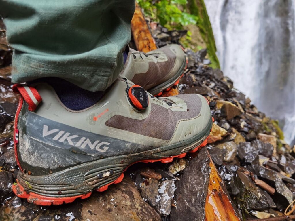 Nicht vergessen bei diesem Wanderurlaub: Gute Schuhe! Wir waren wieder sicher mit den VIKING Schuhen unterwegs.