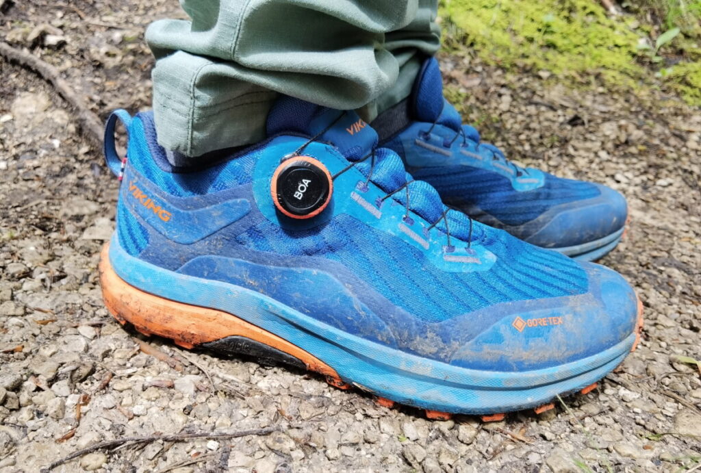 Diese Viking Wanderschuhe - Anaconda Trail Low GTX mit dem BOA Verschluß waren perfekt.