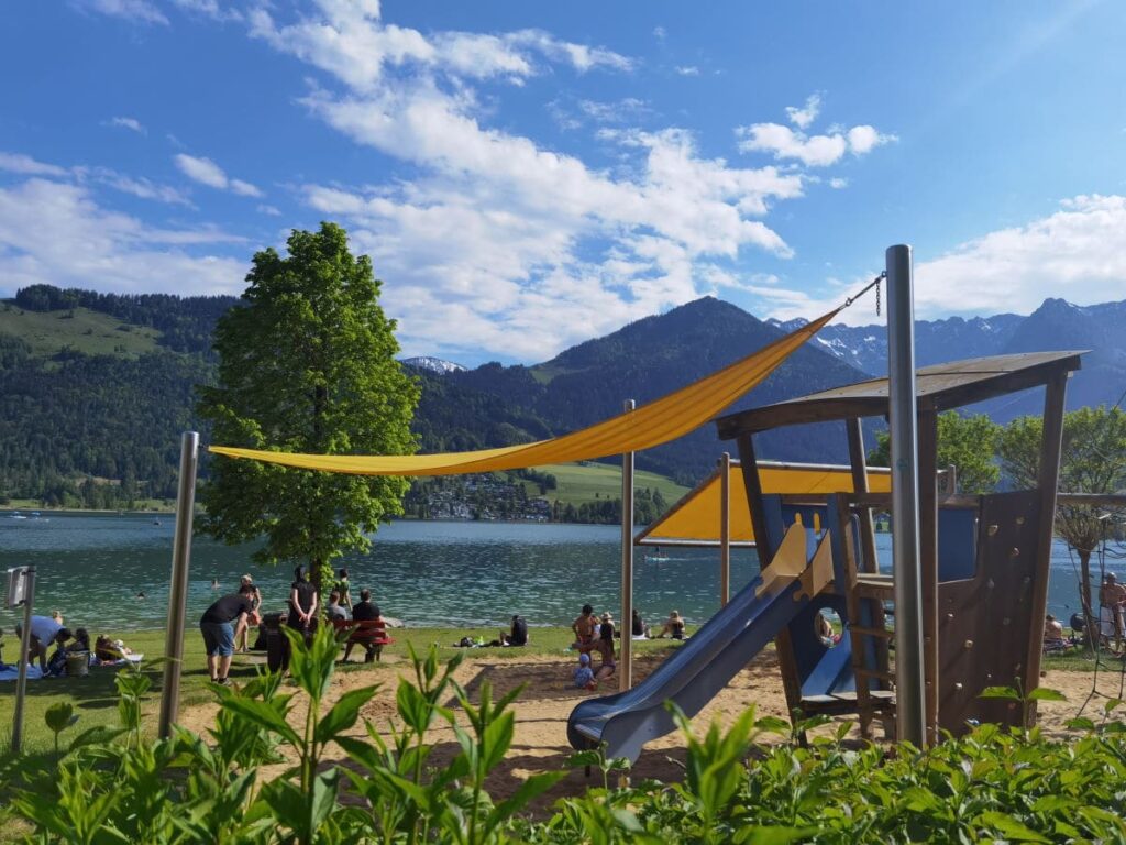 Der schönste Walchsee Spielplatz - nicht weit vom Hotel entfernt