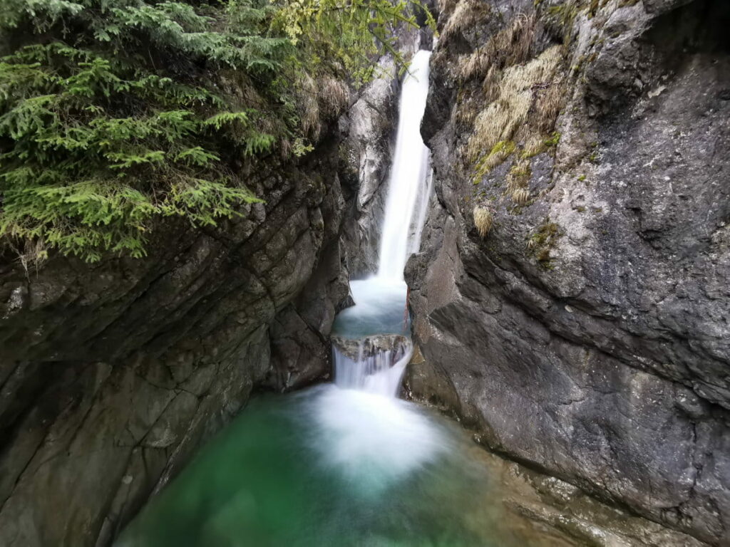 Walchsee Ausflug zu den Tatzelwurm Wasserfällen