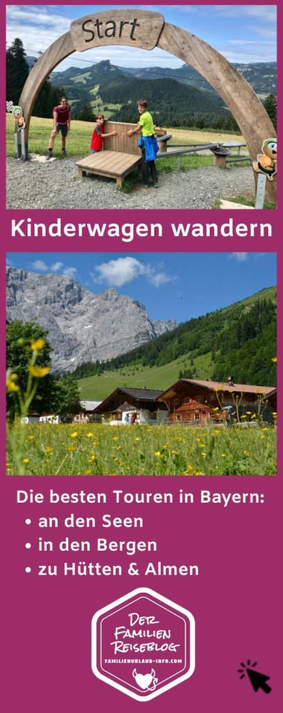 Wandern mit Kinderwagen Bayern