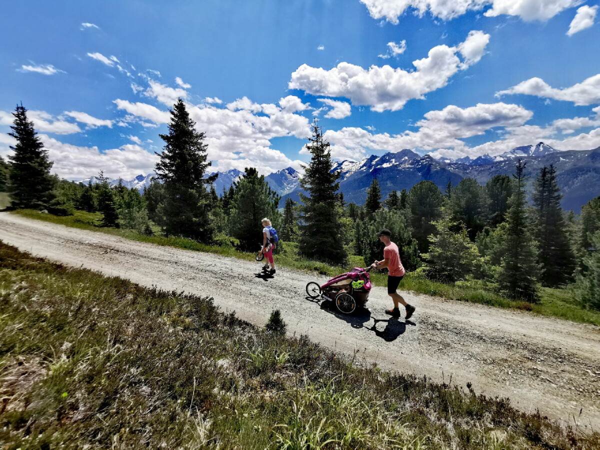 Wandern mit Kinderwagen Salzburg