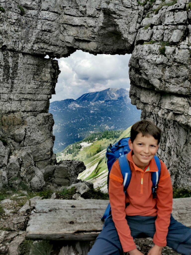 Wanderung zum Loserfenster - das war ein toller Tag in Bad Aussee mit Kindern