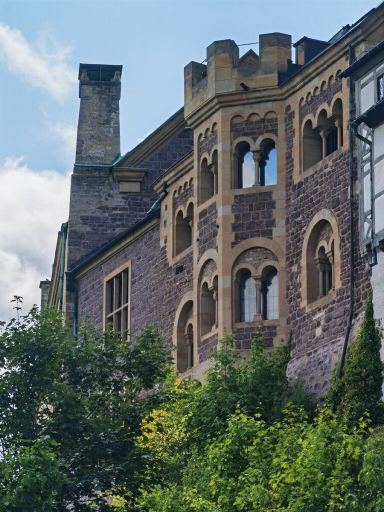 Wartburg mit Kindern