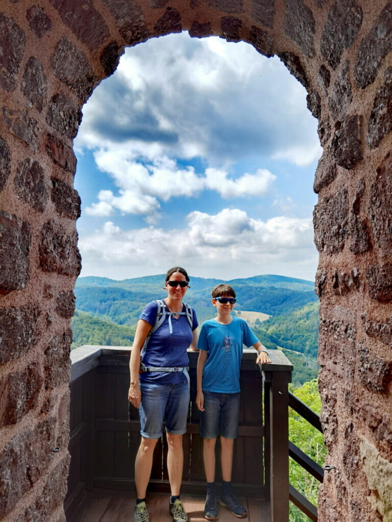 Wartburg mit Kindern