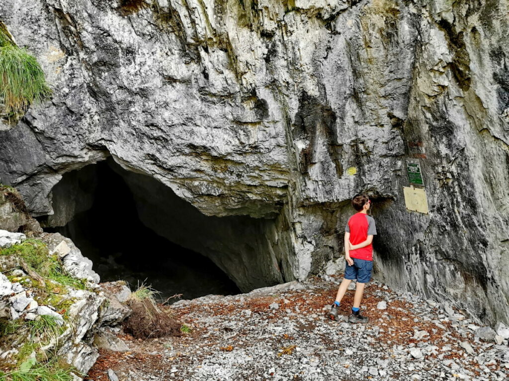Die bekannteste Höhle in der Weizklamm - das Rablloch