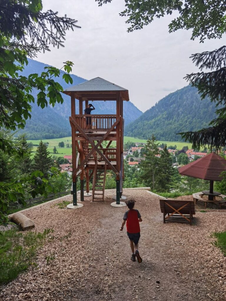 Aussichtsturm auf dem Wendelstein Männlein Weg in Bayrischzell