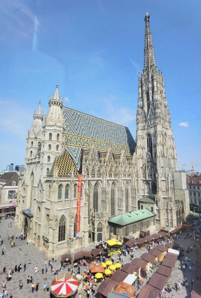 Wir waren auf dem Stephansdom in Wien mit Kindern