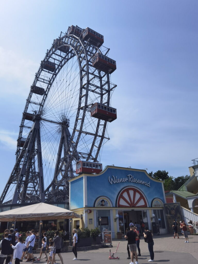 Wiener Riesenrad - bekanntes Wahrzeichen der Stadt