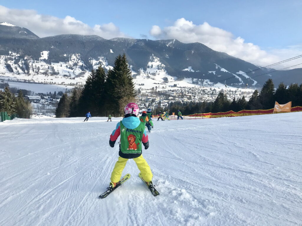 Winterurlaub Deutschland mit Kindern - der Kolbensattel ist super!