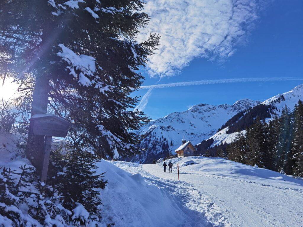 Winterwandern Wildschönau - auf dem präparierten Winterwanderweg