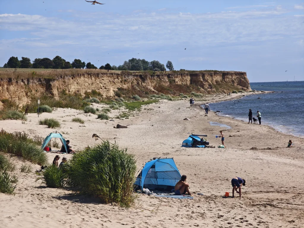 Wulfener Hals - sehenswerte Steilküste und Badestrand