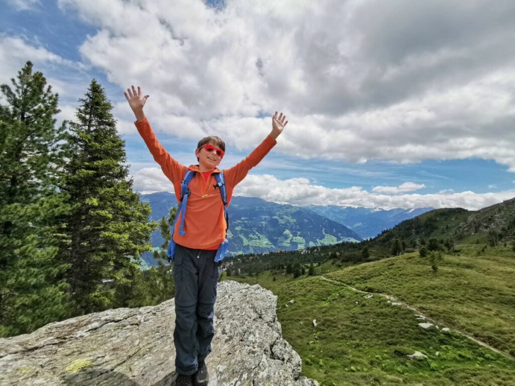 Im Zillertal wandern mit Kindern